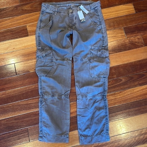 New NSF Madewell Natural Basquiat Pants Size 25 - Picture 8 of 11